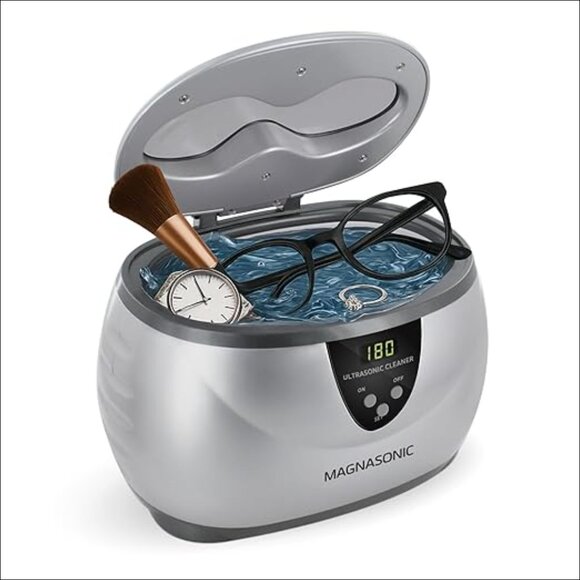 Ultrasonic Cleaner with Stainless Steel Tank Digital Timer 5 Cleaning Modes